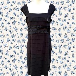 Jones New York Black Bodycon Cocktail Dress